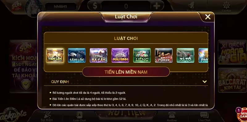 Nắm bắt luật chơi bài để tăng cơ hội thắng lớn